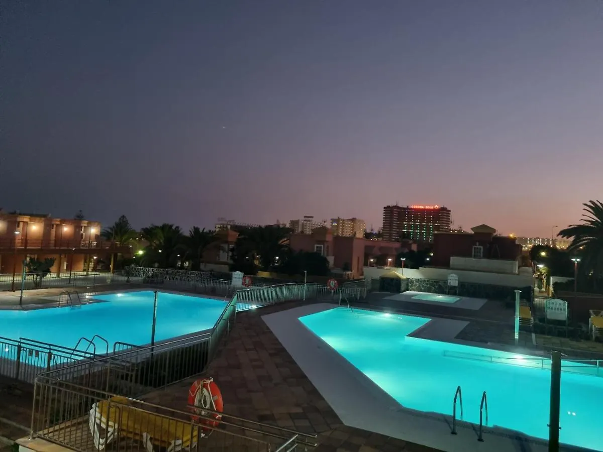 Top1 Green Sea Bungalow Jardin Lägenhet Maspalomas