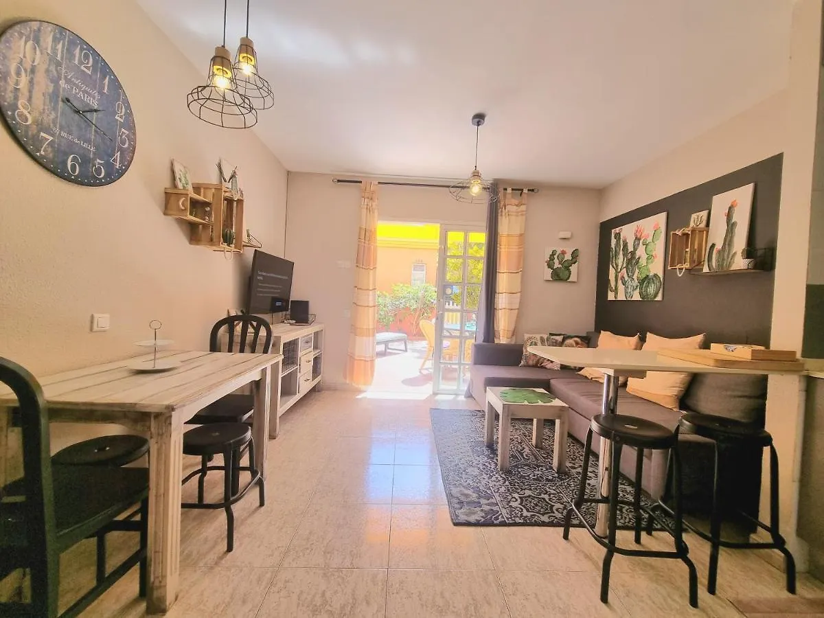 Top1 Green Sea Bungalow Jardin Lägenhet Maspalomas