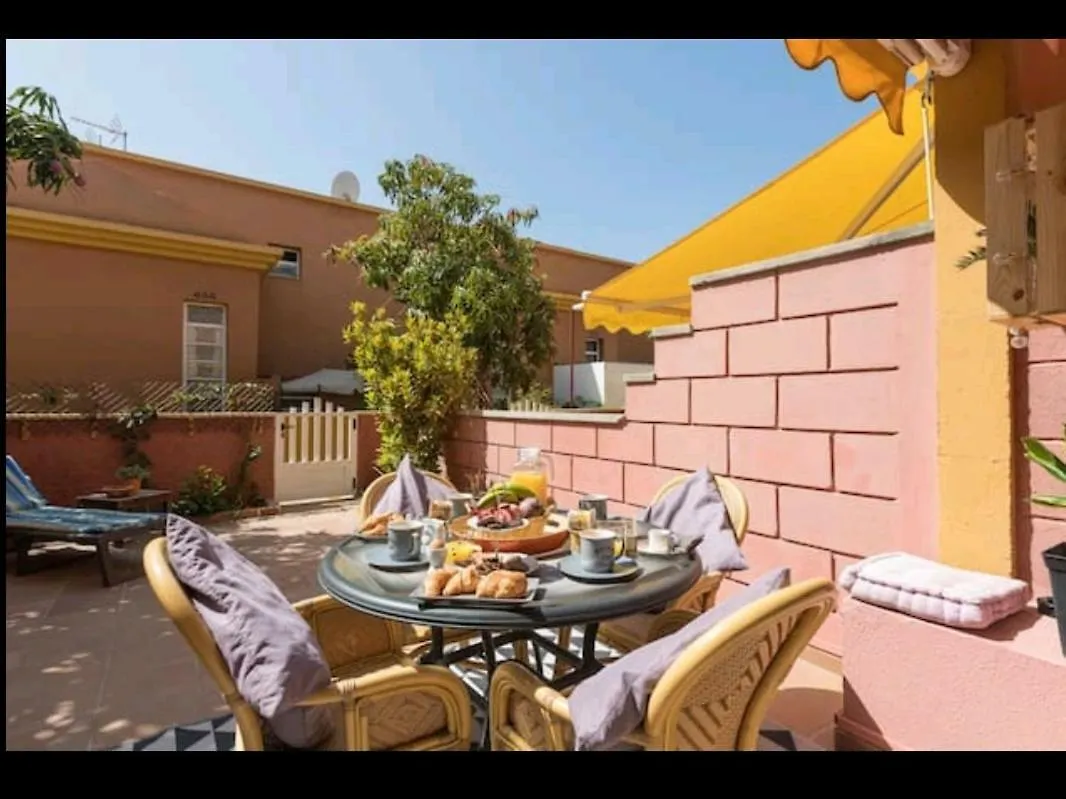 Top1 Green Sea Bungalow Jardin Lägenhet Maspalomas